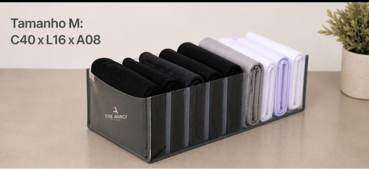 Colmeia Organizadora Premium M Tecido Refomado | Tre Amici