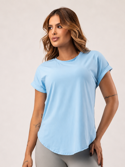 Blusa Manga Dobrada Agatha | Tre Amici