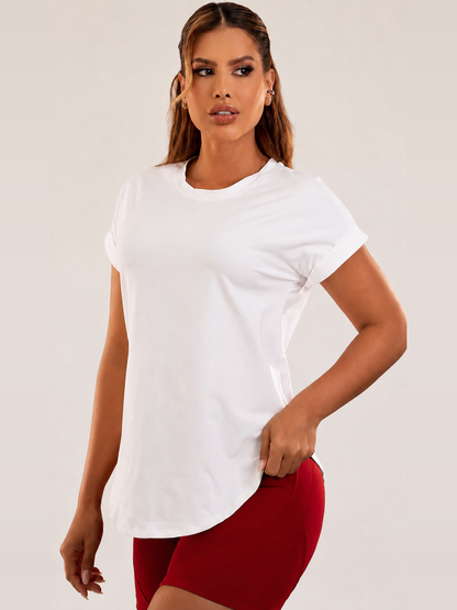 Blusa Manga Dobrada Agatha | Tre Amici