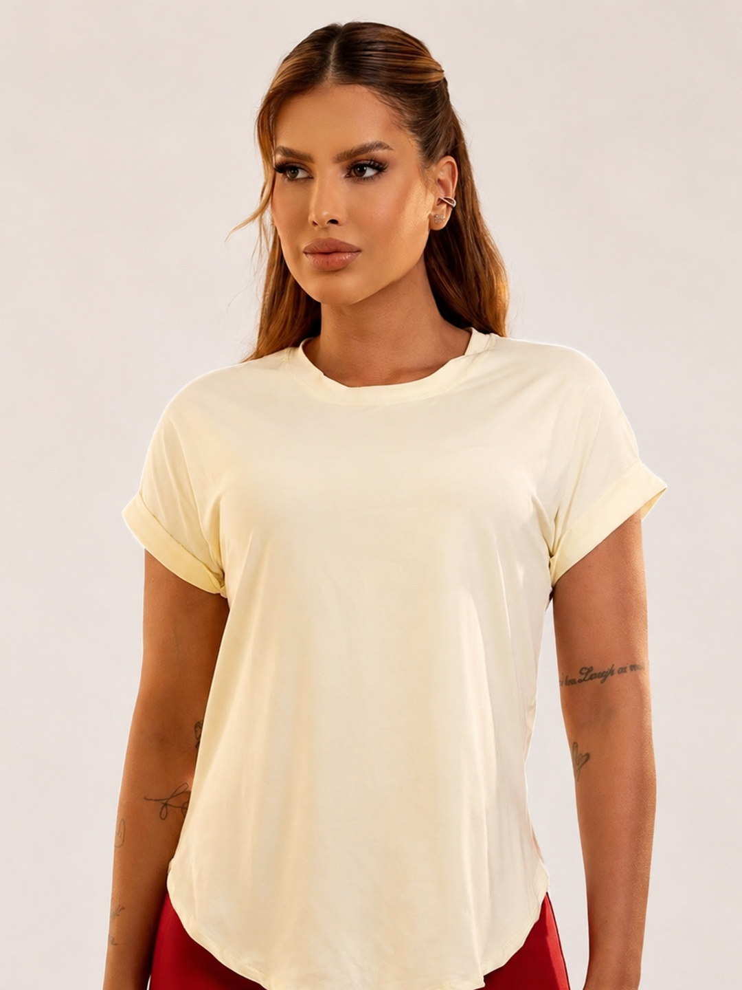 Blusa Manga Dobrada Agatha | Tre Amici