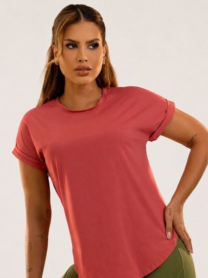 Blusa Manga Dobrada Agatha | Tre Amici