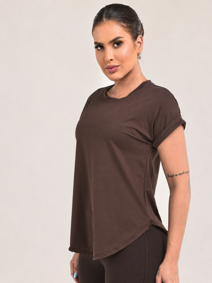Blusa Manga Dobrada Agatha | Tre Amici