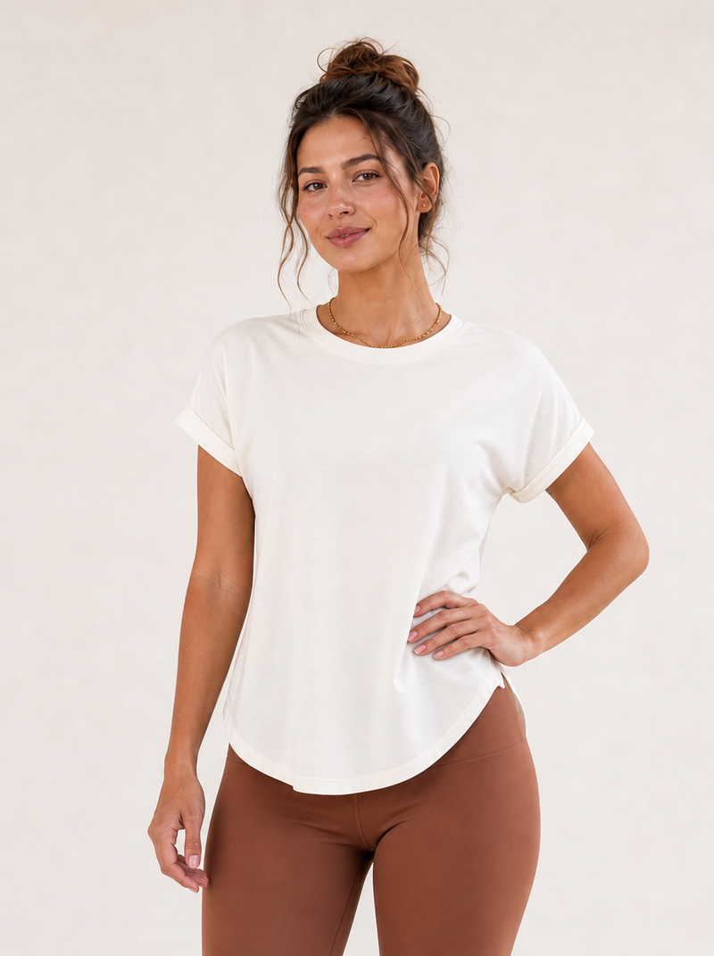 Blusa Manga Dobrada Agatha | Tre Amici
