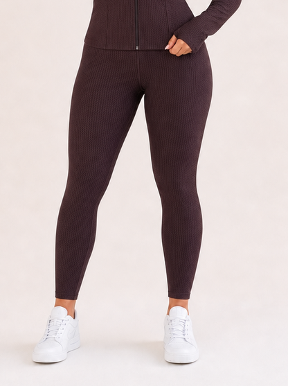 Legging Fitness Treliça Cintura Alta | Tre Amici