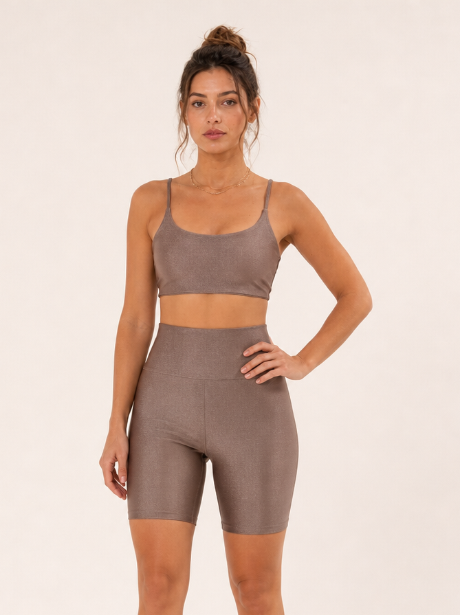 Bermuda Fitness Munique Cintura Alta | Tre Amici