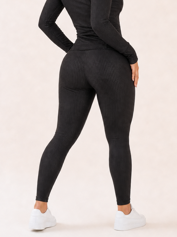 Legging Fitness Treliça Cintura Alta | Tre Amici