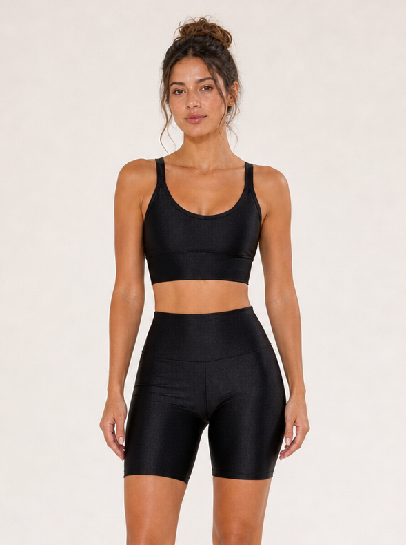 Bermuda Fitness Munique Cintura Alta | Tre Amici
