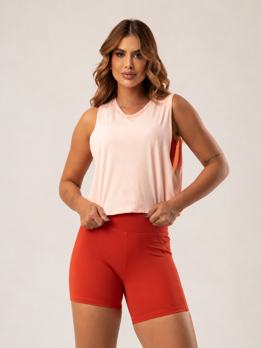 Cropped Fitness Dinamic Poliamida | Tre Amici